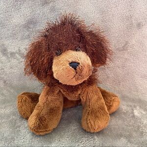 Ganz Webkinz 8” Brown Dog Plush Stuffed Animal